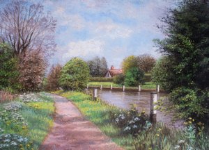 Eton Lock, río Támesis, 2001